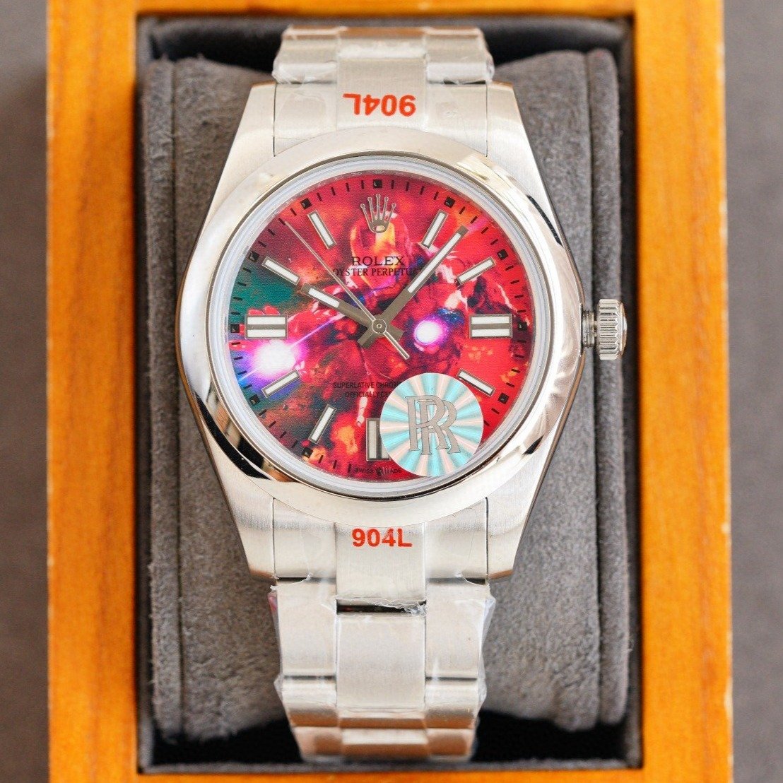 OYSTER 41 STAINLESS STEEL CUSTOM IRONMAN